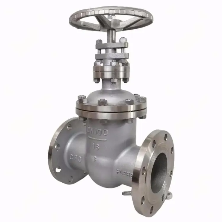 China non-rising stem gate valve in stainless steel